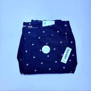 Old Navy Pixie ANKLE LENGTH Pants MID-RISE/ TAILLE